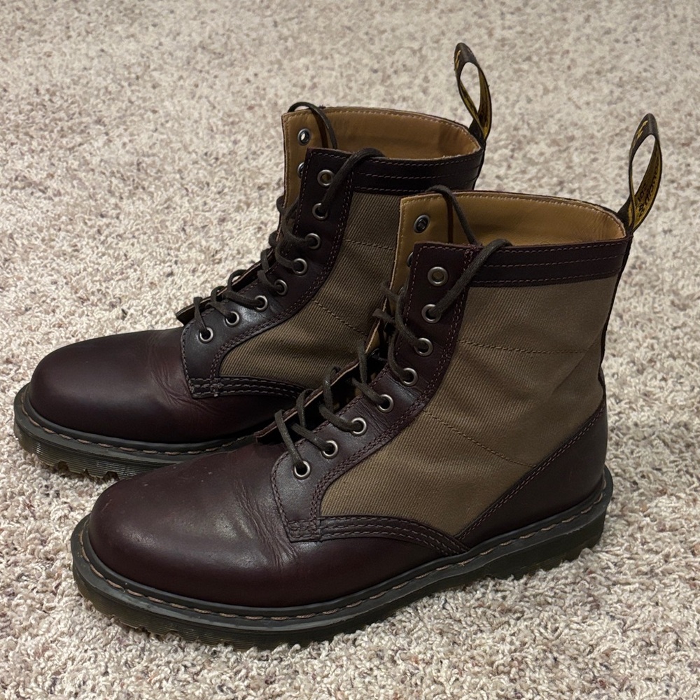 Men's Original Millerain Fabric Dr. Martens Imported